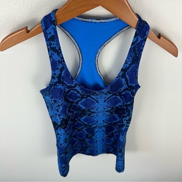 Lululemon Mini Ziggy Snake Blue Cool Racerback - Picture 13 of 16